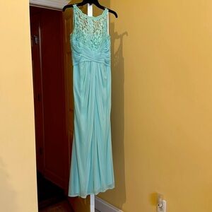Mint David’s Bridal Bridesmaid Dress Size 2